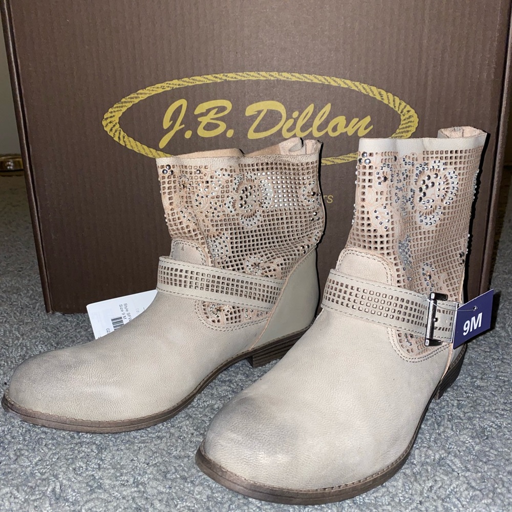 JB Dillon Leather Boots